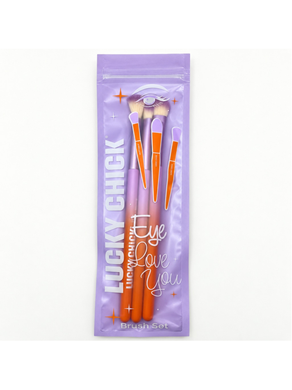 Lucky Chick Women's Eye Love You Makeup Brush Set